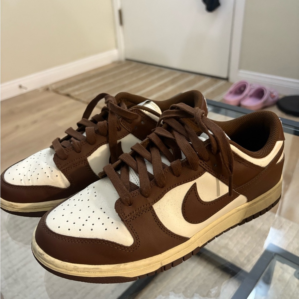 Nike Dunks Cacao -  Chocolate Brown and Cream Sneakers